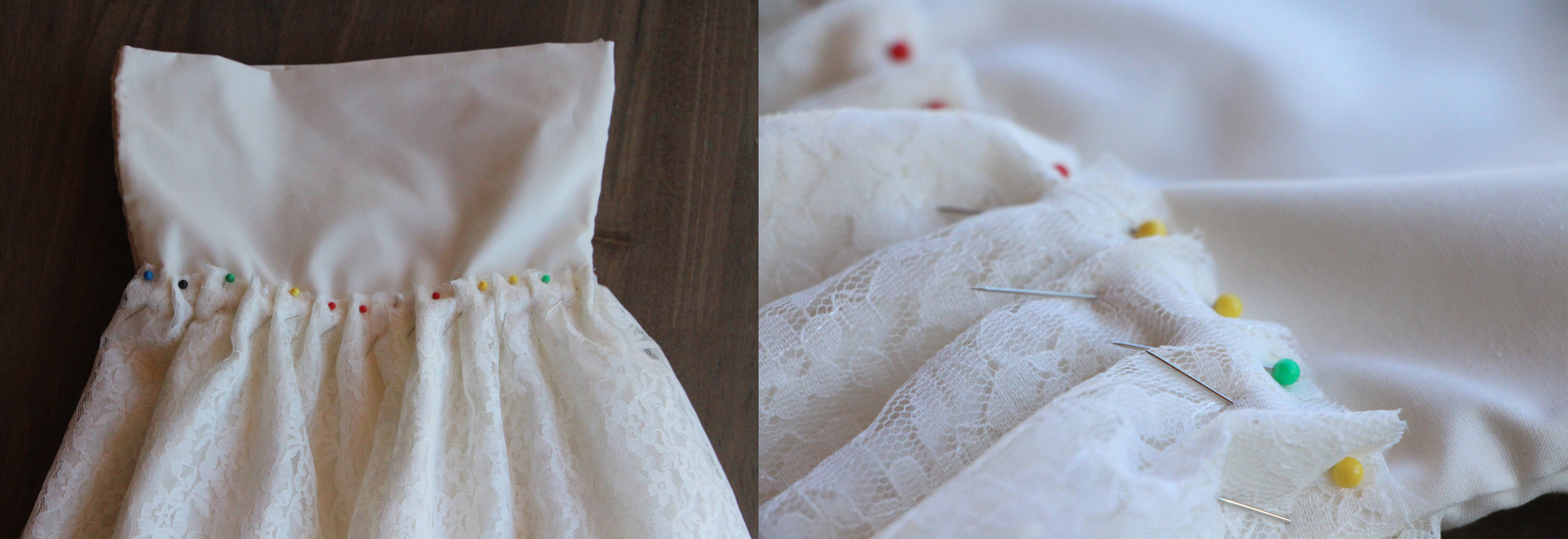 DIY Little Lace Dress  Needles + Leaves